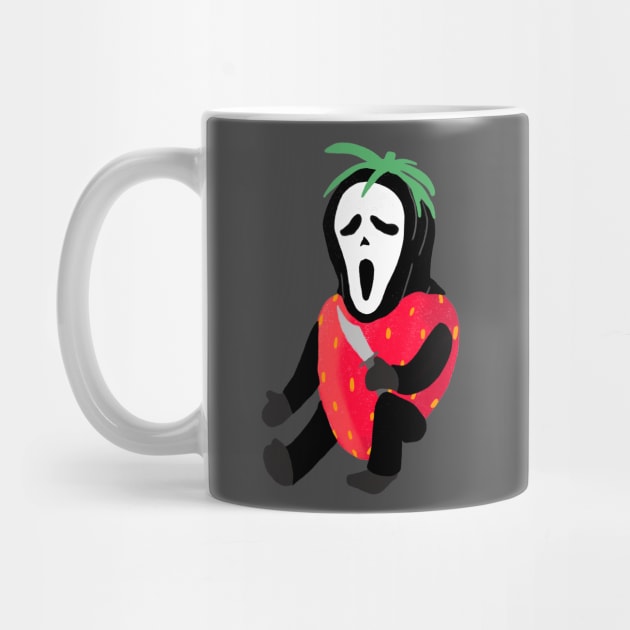 Strawberry Ghostface by imgabsveras